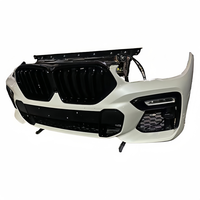 Kit Cangkang Besar M Sports Night Bekas untuk BMW-X6 G06 LCi Coupe XDrive40i Bumper Depan dan Belakang Model Pole Blade