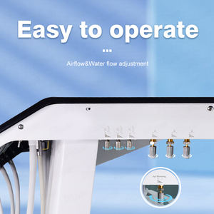 <span class=keywords><strong>Unit</strong></span>à Dentale Mobile con Compressore, Carrello Dentistico Portatile con Turbina e Sistema di Aspirazione - Product Image 3