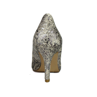 Nouvelles chaussures à talons hauts pour femmes, paillettes stiletto, mode crocs à talons hauts