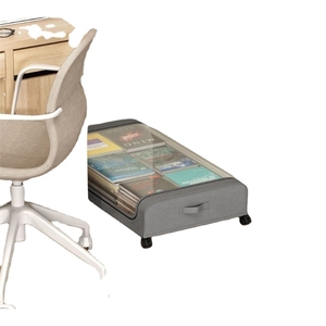 Grand rangement sous lit avec roulettes, conteneur de rangement sous lit, bacs de rangement sous lit, organisateur de tiroirs pour vêtements - Product Image 5