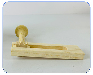Instrumento de Percusión Orff al por Mayor, Castañuelas de Madera Giratorias, Serie de Instrumentos Rítmicos para Niños, Claqueta de Mano de Madera Hecha a Mano - Product Image 5