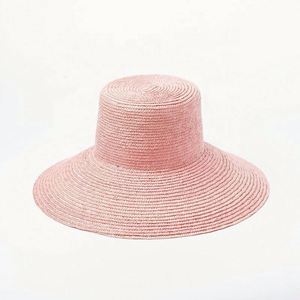 2022 Summer Custom Designed Women's Colourful Straw <b>Bucket</b> Sun Hat Wide Brim for Daily Outdoor Fishing Travel for Beach - Product Image 4