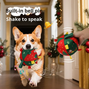 <span class=keywords><strong>ลูก</strong></span>บอลสุนัขของเล่นตัวการ์ตูนเป็นมิตรต่อสิ่งแวดล้อมไม่เป็นพิษพร้อมกระดิ่งสำหรับสุนัขและผู้ใหญ่ - Product Image 3