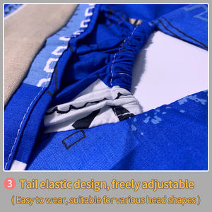 Gorro de enfermera con estampado de dibujos animados de alta calidad, gorro de salón de belleza, gorro de enfermería ajustable, <span class=keywords><strong>gorros</strong></span> de <span class=keywords><strong>quirófano</strong></span> para mujer, personalización - Product Image 5