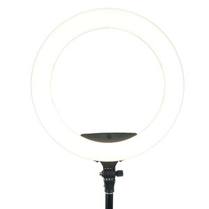 Éclairage <span class=keywords><strong>Ring</strong></span> <span class=keywords><strong>light</strong></span> à Led 18 pouces avec trois supports pour téléphone portable, lumière pour Studio Photo, beauté - Product Image 3