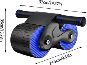 Latihan Rol Roda Pelatih Perut Otomatis dengan Dukungan Siku Roda Latihan Inti untuk Roda Penggulung Waktu - Product Image 5