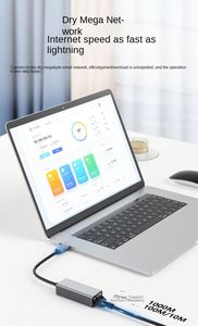 Type C Gigabit Ethernet Adapter USB 3.0 <b>Network</b> <b>Card</b> to RJ45 Lan 10/100/1000 Mbps External for Windows 10 Computer Accessories - Product Image 4