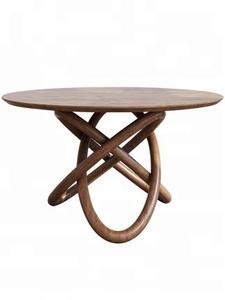 Servizio di Design per <span class=keywords><strong>Tavolo</strong></span> <span class=keywords><strong>da</strong></span> <span class=keywords><strong>Pranzo</strong></span> Moderno Marocchino Convertibile <span class=keywords><strong>Rotondo</strong></span> con Piedi <span class=keywords><strong>in</strong></span> Impiallacciatura di Frassino e Piano <span class=keywords><strong>in</strong></span> <span class=keywords><strong>Vetro</strong></span> e Metallo per Casa, Hotel/Villa - Ultima Novità - Product Image 4