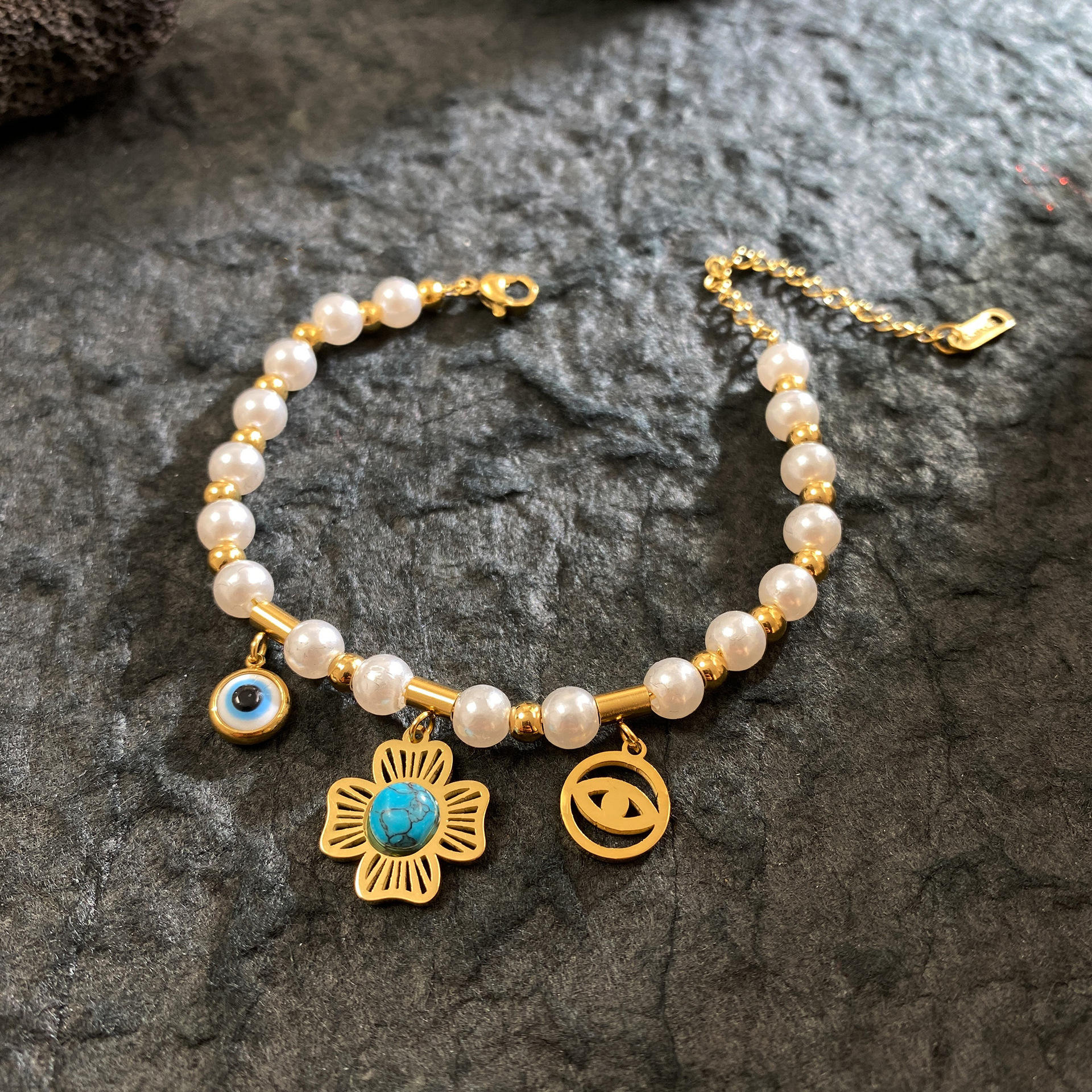 ดอกไม้ทอง+ไข่มุก