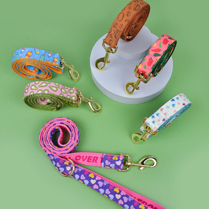 MIDEPET nouvel arrivage modèle de créateur personnalisé LOGO personnalisé accepter formation d'impression de luxe 5 pieds de long laisses de chien pour petit moyen - Product Image 2