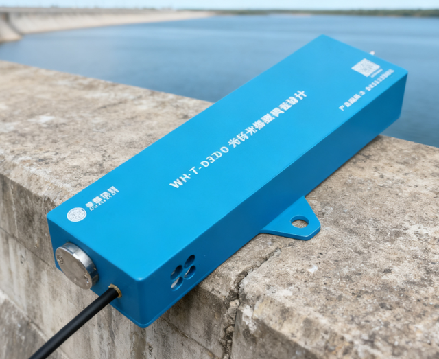 Fiber Optic Sensor Fiber Bragg Grating Displacement Meter High-Accuracy Structural Monitoring for Bridges Tunnels Dams HUAHEIOT