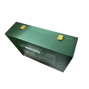 Boîte en bois d'acacia artisanale personnalisée avec broderie et logo en relief pour bijoux, thé, cadeaux d'entreprise, festivals - Product Image 4