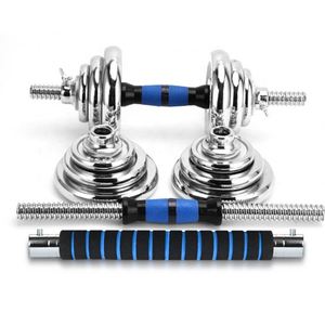 Añadir a la comparación Compartir Juego de <span class=keywords><strong>mancuernas</strong></span> ajustables de cromo York de 20 kg, 30 kg, 50 kg, ¡compra online! - Product Image 5