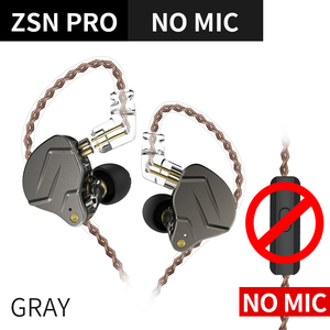 หูฟัง <span class=keywords><strong>KZ</strong></span> <span class=keywords><strong>ZSN</strong></span> Pro โลหะ เทคโนโลยีไฮบริด เสียงเบสคุณภาพสูง หูฟังแบบสอดหู สำหรับเล่นกีฬา - Product Image 5