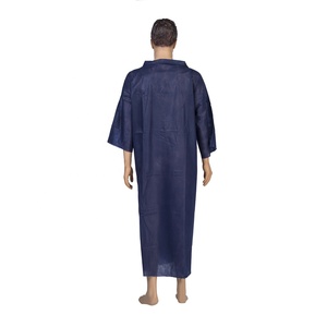 Bata de masaje de sauna de belleza no tejida Kimono desechable Albornoz desechable Vestido de baño - Product Image 2