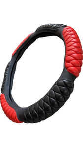 Housse de volant de camion en cuir antidérapante pour camions Volvo FH12, DAF, FORD, <span class=keywords><strong>MERCEDES</strong></span>, SCANIA, MAN TGA - Product Image 3