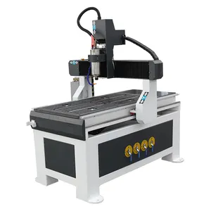 Vacuum tabela CNC Router máquina 6012 Com bomba de vácuo para folha painel escultura e corte