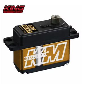 किंगमैक्स Gdc3114 31 ग्राम 14 किलोग्राम. सेमी 7.4v मध्य cnc एल्यूमीनियम केस मेटल गियर्स मिनी डिजिटल सर्वो - Product Image 2