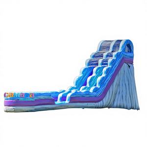 สไลเดอร์น้ำเป่าลม PVC สำหรับใช้งานเชิงพาณิชย์ สไลเดอร์สระน้ำ สไลเดอร์หลังบ้าน สำหรับงานปาร์ตี้ ธุรกิจ ป้องกันรังสียูวี ทนไฟ ได้มาตรฐาน CE - Product Image 1