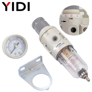 AFR2000 Druck regelventil für Druckluft filter mit 4mm 6mm 8mm 10mm 12mm G pneumatischem Gewinde anschluss - Product Image 5