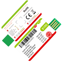 Enregistreur de température à usage unique S100 pour la surveillance de la chaîne du froid des produits alimentaires et pharmaceutiques, rapport USB PDF