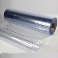 Rouleau de feuille de PVC rigide transparent pour thermoformage sous vide, emballage sous blister, conforme REACH, 0,25 mm-3 mm, sur mesure