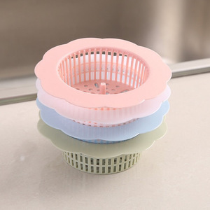 Filtre anti-colmatage en plastique pour évier de cuisine à motif floral, pour évier de vaisselle - Product Image 4