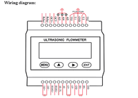 Medidor de Flujo Ultrasónico Digital Modular TUF-2000M, Transductor TS-2 TM-1 TL-1 Opcional, Rango de Medición DN15-6000mm, Medidor de Velocidad del Agua