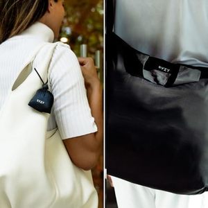 尼龙紧凑型便携式旅行手提袋可重复使用的可折叠沙滩市场购物袋日常户外可折叠吊带袋 - Product Image 3