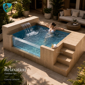 <span class=keywords><strong>Piscine</strong></span> Modulaire Préfabriquée Hors Sol, Structure Conteneur Moderne pour Jardin Extérieur, Réservoir de <span class=keywords><strong>Piscine</strong></span> de Haute Qualité - Product Image 1