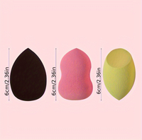 Set de Aplicadores Cosméticos Profesionales, Esponjas de Maquillaje para Difuminar, Brocha para Base, Proveedor de Logotipo Personalizado, ODM, Nueva Oferta