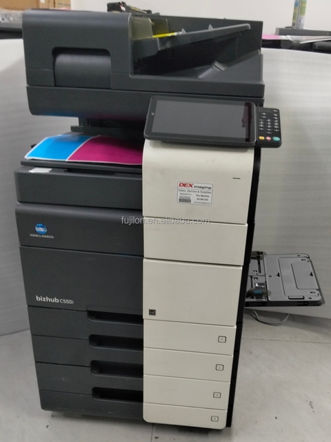 A3 HD Color Printing Low-Cost Bulk Output Used Refurbished Konica Minolta C550i Laser Digital Printers Low-Consumption Stable