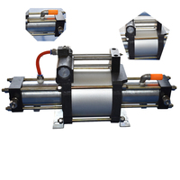 Compresseur d'hydrogène pneumatique de qualité supérieure, avec pompe au gaz 274, argon, hélium, hydrogène, 50 Mpa max