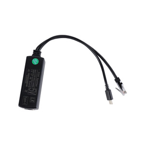 Module d'alimentation pour séparateur PoE standard avec ligne de séparation de puissance synthétisant une transmission gigabit 48V vers 5V 2.4A avec isolation - Product Image 4