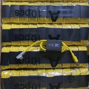 <span class=keywords><strong>Cargador</strong></span> Amarillo de 67W con Cable de Datos y Entrada Universal 100-240V para Teléfonos Móviles - Product Image 4