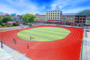 Suelo deportivo híbrido INOLP con tecnología de flujo de aire mejorada, pista de correr de seguridad de entrenamiento de verano para reducción de calor CN/GUA - Product Image 5