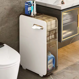 Meuble de rangement à pince pour tiroir, meuble de salle de bain à pince, étagère super étroite pour cuisine et espaces restreints - Product Image 2
