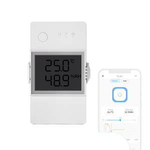 Interrupteur intelligent pour la maison Sonoff Th Elite, capteur 16A/20A, température et humidité, chipset <span class=keywords><strong>ESP32</strong></span> pour une utilisation en intérieur - Product Image 1