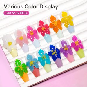 NUEVO Esmalte de Uñas en Gel 3D 4D 5D de 12 Colores, Estilo Japonés, para Esculpir Uñas - Product Image 4