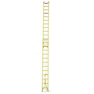 Échelle télescopique isolée en fibre de verre haute résistance et flexible, avec tailles personnalisables pour la lutte contre les incendies et la sécurité électrique - Product Image 1