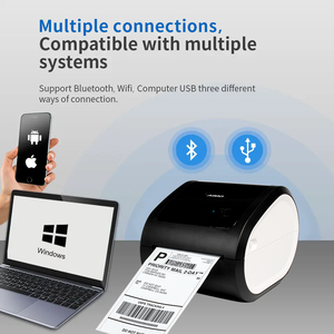 AIMO D520BT blue tooth Thermal All in One Shipping Label <strong>Printer</strong> <strong>Small</strong> <strong>Portable</strong> <strong>Printer</strong> - Product Image 5