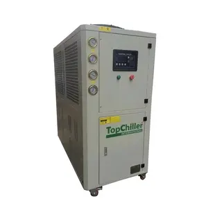 High-efficiency Cooling Algeria Plastic Water Chiller 25KW 8HP R410A/R407c Refrigerant Industrial Air Chiller