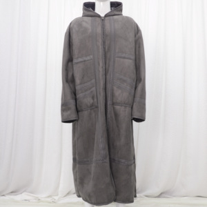 Sudadera con Capucha <span class=keywords><strong>de</strong></span> Gamuza Gruesa y Cálida al por Mayor, Estilo Islámico Saudí, Capa <span class=keywords><strong>de</strong></span> Piel Sintética, Thobe para <span class=keywords><strong>Hombre</strong></span>, Thobe Islámico <span class=keywords><strong>de</strong></span> Invierno con Red para <span class=keywords><strong>el</strong></span> Cabello - Product Image 4