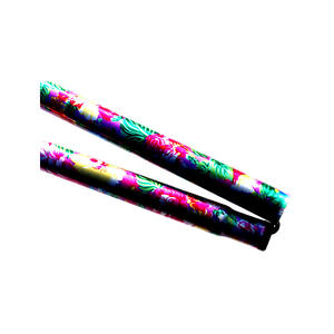 Bastón de Senderismo con Mango Cuadrado y Diseño Impreso, Bastón de Trekking Telescópico Ajustable de Aleación de Aluminio con Punta de Goma - Product Image 4