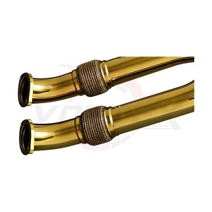 Vortex Golden Titanium Valvetronic Exhaust for Nissan GTR R35 Performance Catback Muffler Carbon Tips - Product Image 5