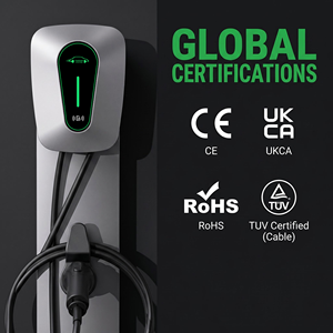 Borne de recharge murale rapide pour véhicules électriques 7 kW <span class=keywords><strong>Type</strong></span> 1, station de charge pour voitures électriques, borne de recharge EV <span class=keywords><strong>Mode</strong></span> <span class=keywords><strong>3</strong></span>, chargeur EV Niveau <span class=keywords><strong>2</strong></span> - Product Image 2