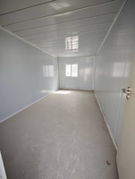 Unité de logement modulaire préfabriquée en kit, directement de l'usine, avec système solaire prêt à l'emploi pour chantier