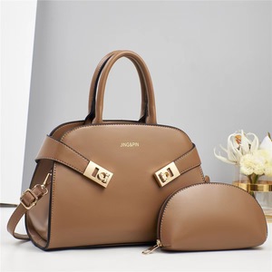 Conjunto de Dos Piezas Elegante y Moderno para <span class=keywords><strong>Mujer</strong></span>, Bolso de Mano con Cierre de Cremallera, Forro de Poliéster, Versátil e Informal - Product Image 6