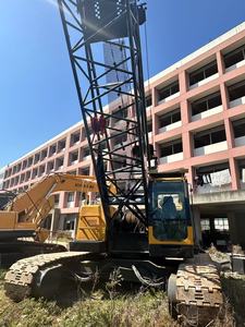 Grue sur chenilles hydraulique diesel SCC550C d'occasion de 55 tonnes, marque chinoise de premier plan, équipement d'origine avec moteur et pompe, à vendre à Shanghai - Product Image 5