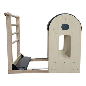 Baril <span class=keywords><strong>d</strong></span>'escalade de Pilates en érable de luxe pour studio et entraînement à domicile avec réglage rapide manuel - Product Image 6